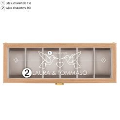 coffret montre personnalisable