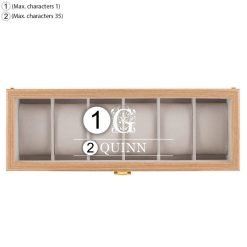 boite a montre bois personnalisée