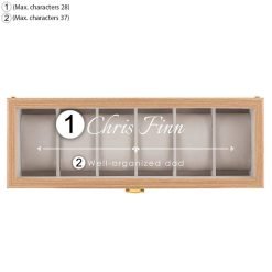 boite a montre gravée