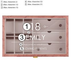 coffret montre personnalisable