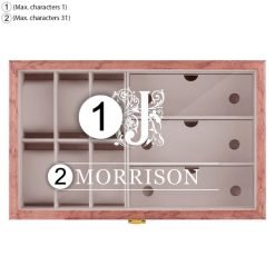 coffret bijoux personnalisable