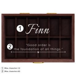 coffret à montre personnalisé