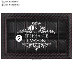 coffret montre personnalisé