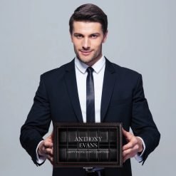 boite a montre pour homme personnalisable