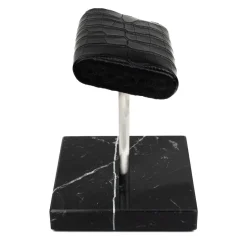 porte montre cuir d'alligator