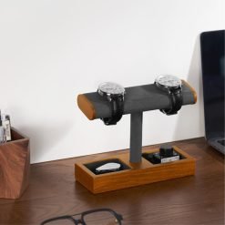 porte montre bois massif