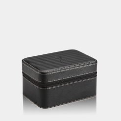 étui 2 montres en cuir