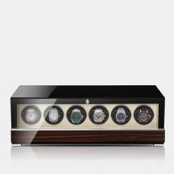 remontoir 6 montres bois massif