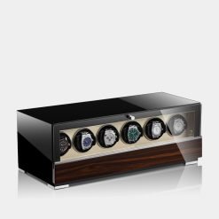 remontoir 6 montres noyer