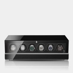 remontoir 6 montres carbone