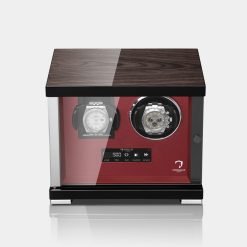 remontoir montre rouge macassar